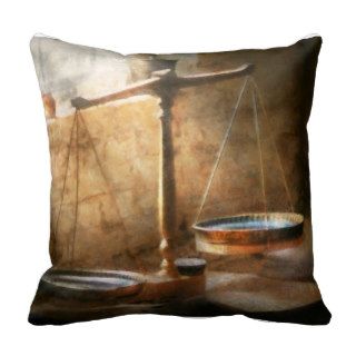 Lawyer   Scale   Balanced law Throw Pillow