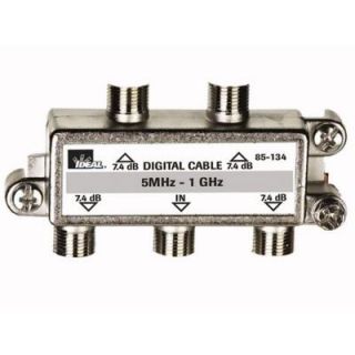Ideal 5 MHz   1 GHz 4 Way High Performance Cable Splitter 85 134
