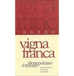 2009 Fratelli Barba Vigna Franca Montepulciano D'Abruzzo 750ml Wine