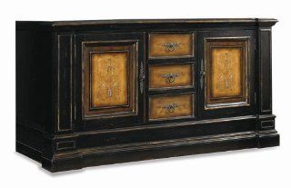 Entertainment Console by Hooker Furniture   Black (779 70 465)   Television Stands