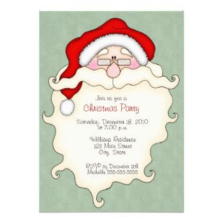 Cute Christmas Party Invitations
