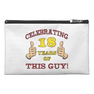 Funny 18th Birthday For Boys Travel Accessories Bags