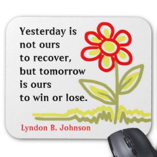 Motivational Words Of Wisdom Mousepad