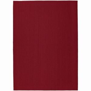 Garland Rug Herald Square Chili Red 5 ft. x 7 ft. Area Rug HS 00 RA 0057 14