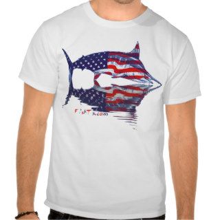 4th July American Marlin Tshirts