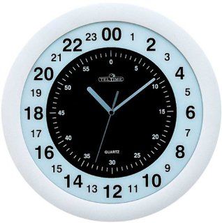 24 Hours Army Military Time Office Wall Clock  