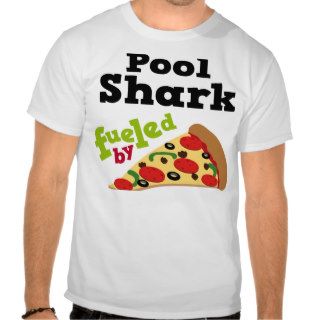 Pool Shark (Funny) Pizza T Shirt