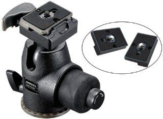 Manfrotto 468MGRC2 Hydrostatic Ball Head with RC2 and Two Replacement Quick Release Plates for the Rc2 Rapid Connect Adapter  Tripod Heads  Camera & Photo