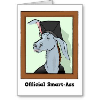 Funny Graduation card