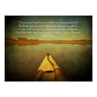 Sail Away   Quotation Poster