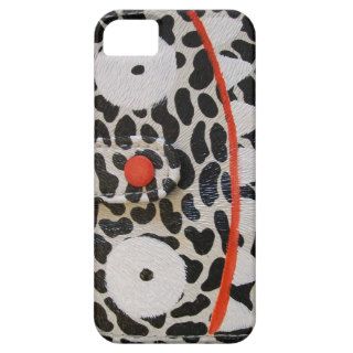 funny cartoon leopard monster face iPhone 5 cover