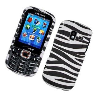 For Samsung Intensity III/SCH U485 Hard GLOSSY Case Zebra Black and White 