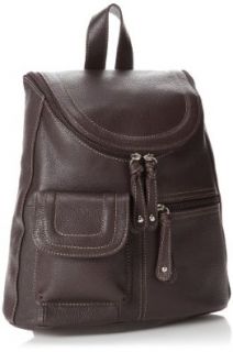 Tignanello Multi Pocket Backpack,Brown,one size Shoes