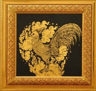 Image pattern Thailand off gold 12 constellation (size) 21*21cm. (not including frame).