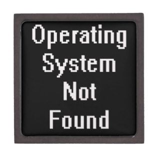 Operating system not found premium trinket boxes