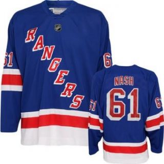 Rick Nash New York Rangers Blue Home NHL Youth Replica Jersey (Small  Medium 8/12) Clothing