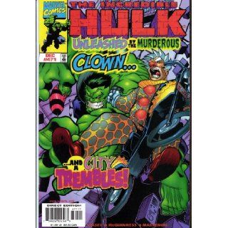 The Incredible Hulk #471 Unleashed By The Murderous Clown Books