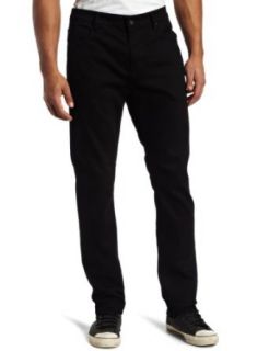WeSC Men's Eddy Solid 5 Pocket Jean, Solid Black, 28Wx32L at  Mens Clothing store