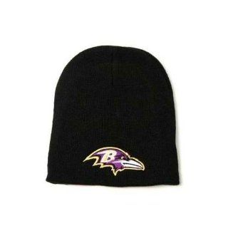 Baltimore Ravens Knit Beanie Hat Toque Hat, Black  Sports Fan Beanies  Sports & Outdoors