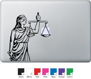 Lady Justice Decal for Macbook, Air, Pro or Ipad 