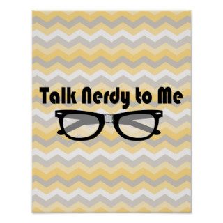 Talk Nerdy To Me Poster
