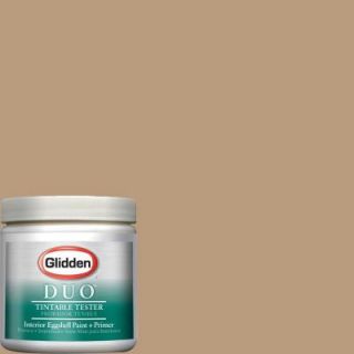Glidden DUO 8 oz. Warm Caramel Interior Paint Tester GLDN 01 GLDN01 D8