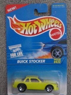 1995 Hotwheels #472 Buick Stocker (yellow) Toys & Games