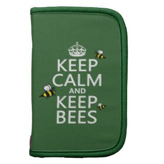 Keep Calm and Keep Bees   all colours Planner
