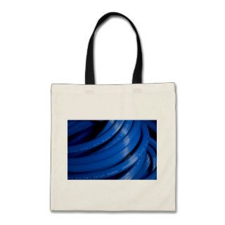 Blue extension cord bag
