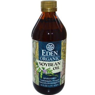 Organic Soybean Oil, Unrefined, 16 fl oz (473 ml)  Grocery & Gourmet Food