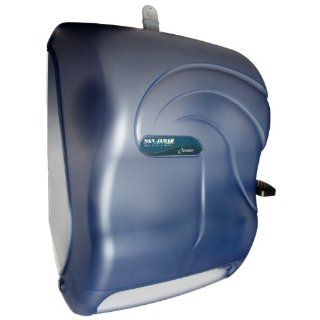 San Jamar T1290TBL Savvy Oceans Roll Towel Dispenser with Auto Transfer Paper Towel Holders
