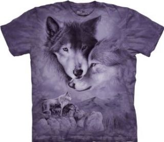 The Mountain Wolf Mates Men's Purple T shirt L Clothing