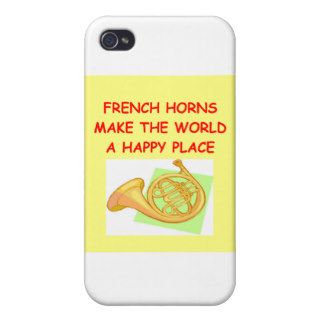 french horns iPhone 4/4S cover