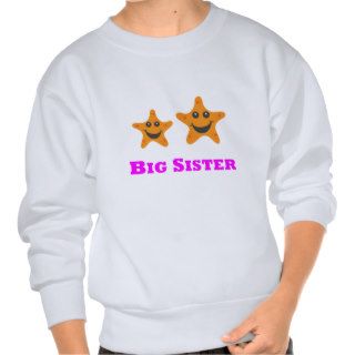 Big Sister Starfish Pullover Sweatshirt