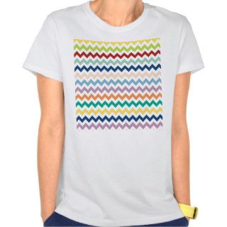 Hipster Chevron Zigzag Girly fashion colors trend T shirts