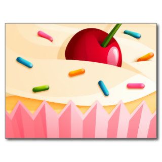 Vanilla Cutiecake   Postcard