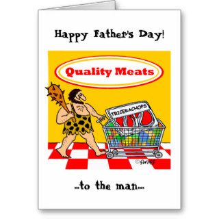 Funny Father's Day Card For BBQ Backyard Griller