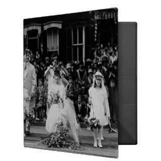 The May Day Queen at the May Day Festival Vinyl Binder