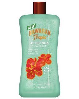 Hawaiian Tropic After Sun Moisturizer Cooling Gel, Cool Aloe 16 fl oz (474 ml)  After Sun Skin Care Moisturizers  Beauty