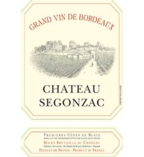 2011 Chateau Segonzac 'Tradition' Premiere Cote De Blaye 750ml Wine