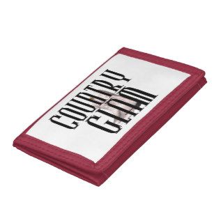 TEE Country Glam Tri fold Wallets