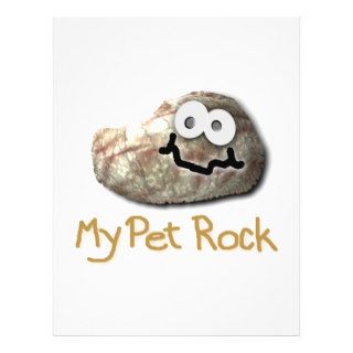 funny pet rock custom flyer