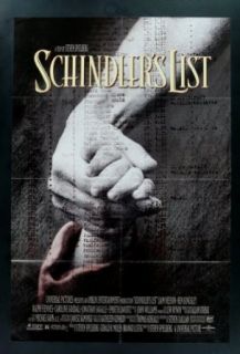 SCHINDLER'S LIST * 1SH ORIG MOVIE POSTER 1993 Entertainment Collectibles
