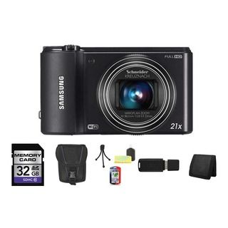 Samsung WB850F SMART Long Zoom Wi Fi Black Digital Camera 32GB Bundle Samsung Point & Shoot Cameras