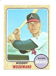 1968 Topps #476 Woody Woodward   EX MT Sports Collectibles