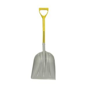 Nupla 27 in. Non Sparking Scoop Polymer Blade with Fiberglass Handle 72031