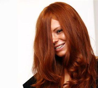 Milani Hair Clip In Extensions Color #30 Light Auburn/Ginger Copper  Remy Extensions Copper  Beauty