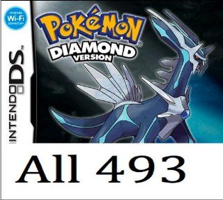 Pokemon Diamond Preloaded with All 493 Pokemon + All Items Video Games