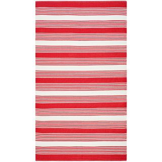 Thom Filicia Hand woven Indoor/ Outdoor Red Rug (8 X 10)