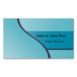 blue background 4 business card